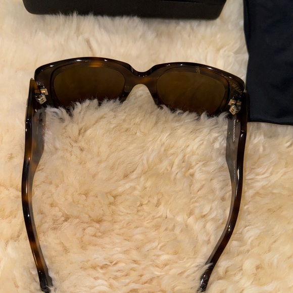 Original BALENCIAGA Logo 53 MM SQUARE BB0069S 0069S SUNGLASSES Havana 002 - Picture 7 of 13